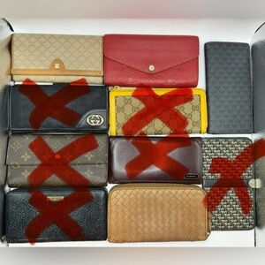 Variety of Wallets In Closet - Make Requests